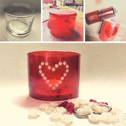 <p>e poi c'e' il centrotavola per la vostra cenetta di San Valentino..</p>